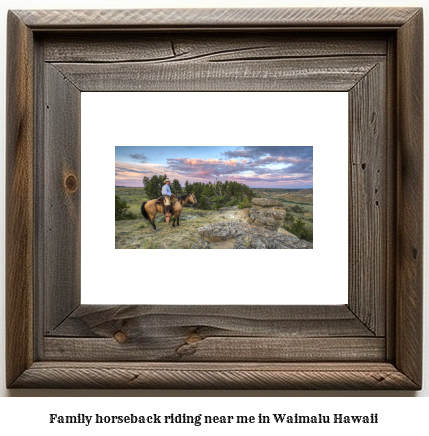 family horseback riding near me in Waimalu, Hawaii